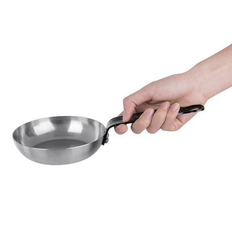 GD065 Vogue Carbon Steel Blini Pan 130mm JD Catering Equipment Solutions Ltd