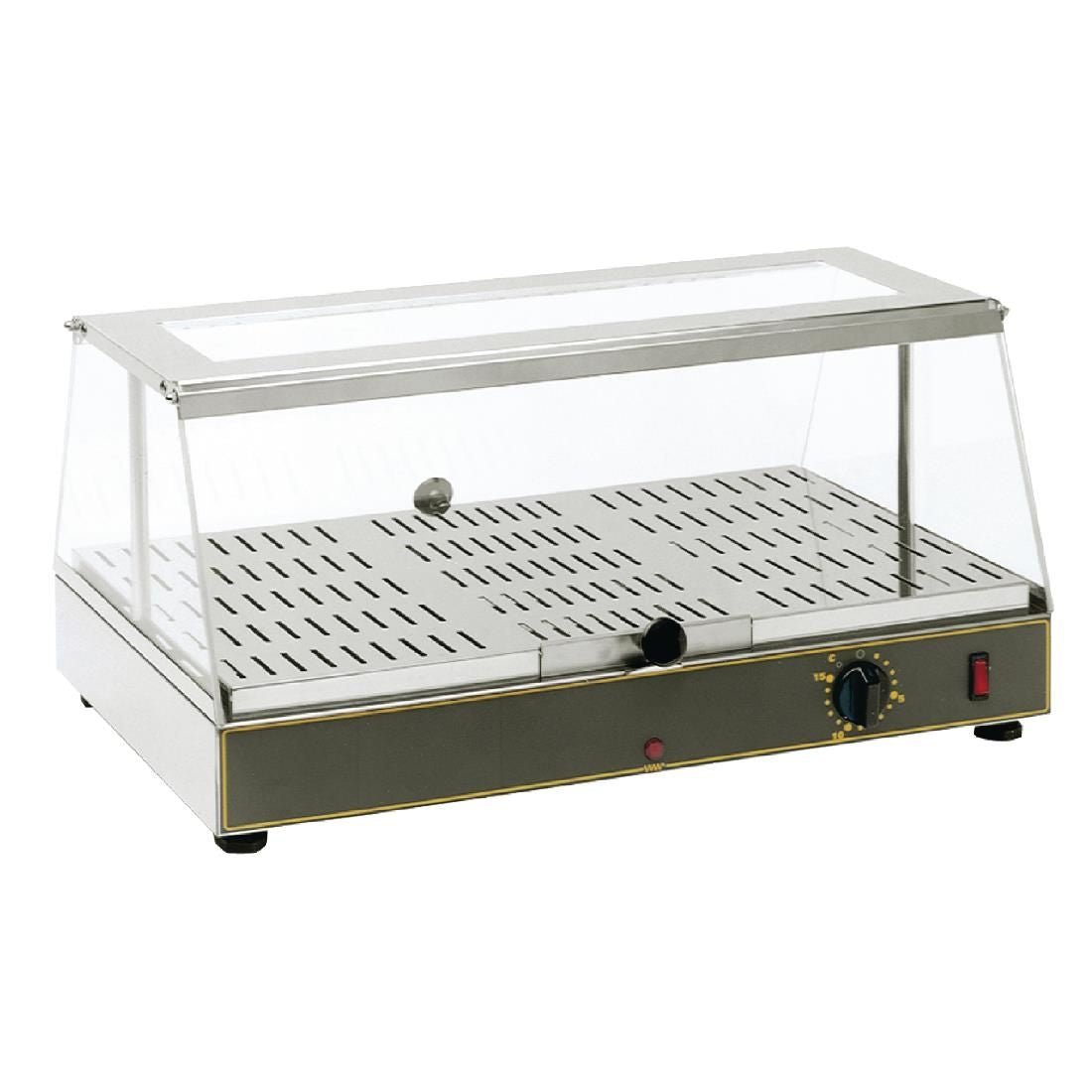 GD352 Roller Grill Heated Food Display WD100 JD Catering Equipment Solutions Ltd
