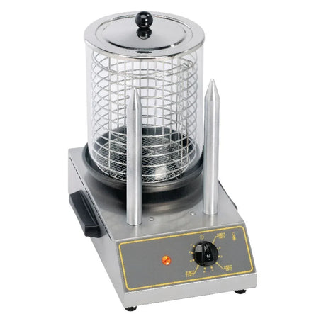 GD356 Roller Grill Hot Dog Warmer with Spikes CS 2E - JD Catering Equipment Solutions Ltd