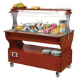 GD372 Roller Grill Chilled Salad Bar Dark SB40F JD Catering Equipment Solutions Ltd