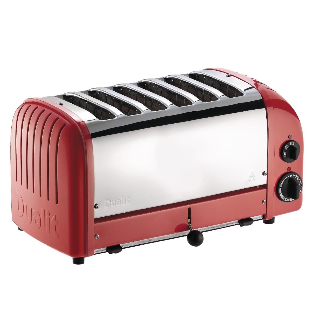 GD395 Dualit 6 Slice Vario Toaster Red 60154 JD Catering Equipment Solutions Ltd