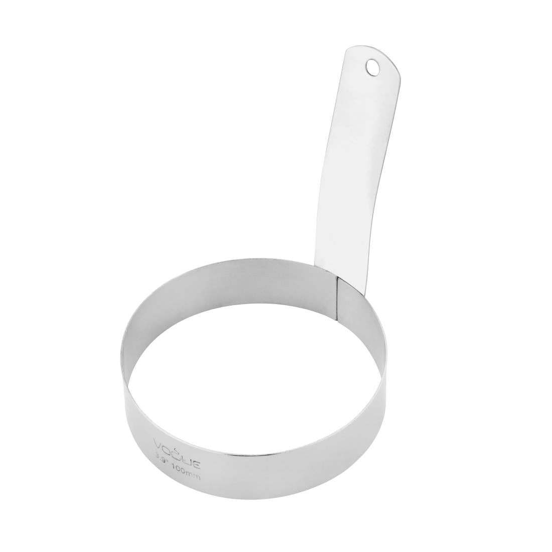 GD696 Vogue Long Handled Egg Ring 100mm JD Catering Equipment Solutions Ltd