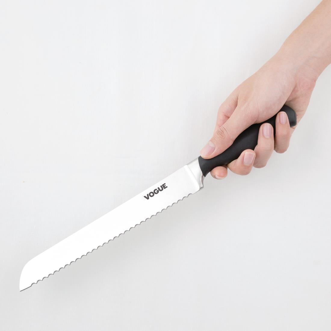 GD753 Vogue Soft Grip Bread Knife 20.5cm JD Catering Equipment Solutions Ltd