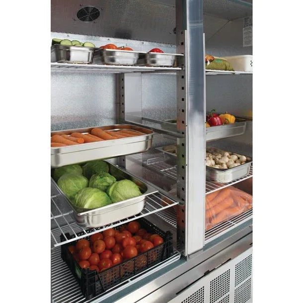 GD879 Polar G-Series Double Door Slimline Fridge 960Ltr - JD Catering Equipment Solutions Ltd