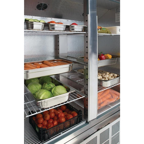 GD879 Polar G-Series Double Door Slimline Fridge 960Ltr JD Catering Equipment Solutions Ltd