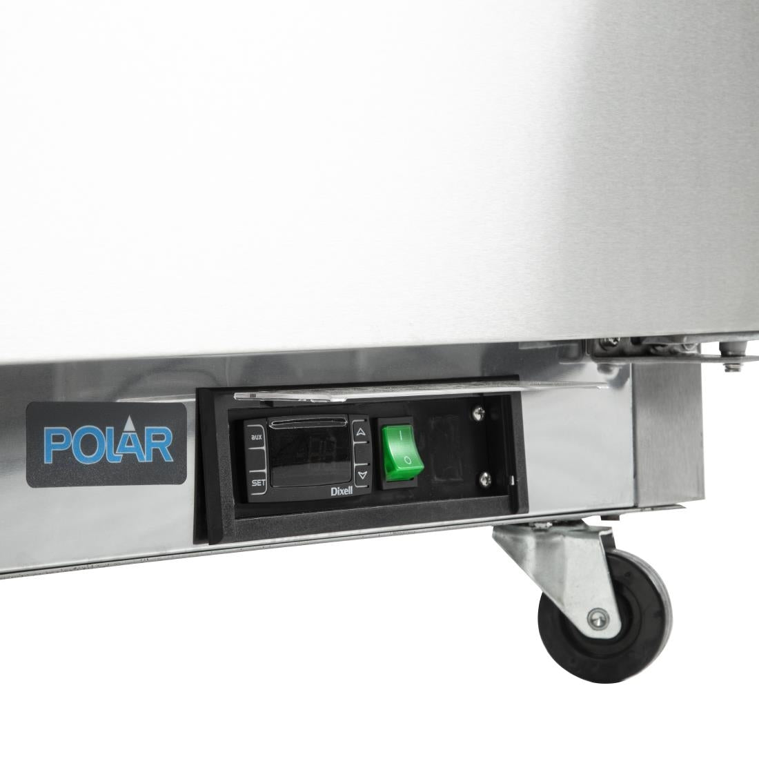 GD883 Polar U-Series Double Door Prep Counter Fridge 527Ltr JD Catering Equipment Solutions Ltd