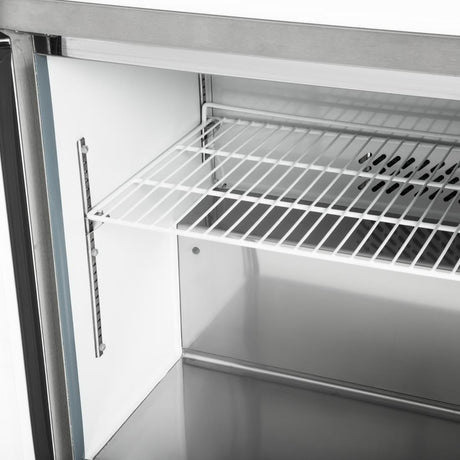 GD883 Polar U-Series Double Door Prep Counter Fridge 527Ltr JD Catering Equipment Solutions Ltd