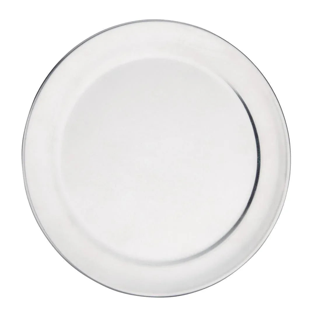 GE196 Vogue Aluminium Pizza Tray Wide Rim 8in - JD Catering Equipment Solutions Ltd