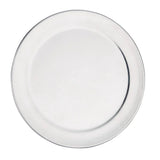 GE196 Vogue Aluminium Pizza Tray Wide Rim 8in - JD Catering Equipment Solutions Ltd