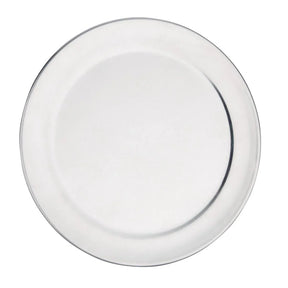GE196 Vogue Aluminium Pizza Tray Wide Rim 8in - JD Catering Equipment Solutions Ltd
