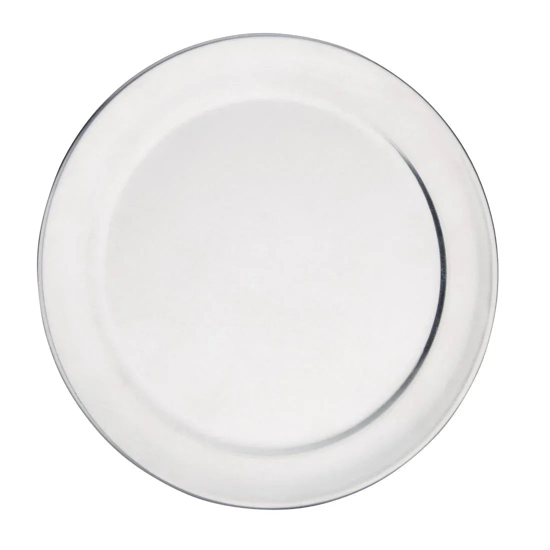 GE196 Vogue Aluminium Pizza Tray Wide Rim 8in - JD Catering Equipment Solutions Ltd