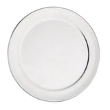 GE196 Vogue Aluminium Pizza Tray Wide Rim 8in - JD Catering Equipment Solutions Ltd