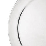 GE196 Vogue Aluminium Pizza Tray Wide Rim 8in - JD Catering Equipment Solutions Ltd