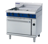 Blue Seal Evolution Series GE56B - 900mm Gas Range Electric Convection Oven with 600mm Griddle - JD Catering Equipments Ltd