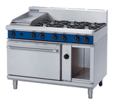 Blue Seal Evolution Series GE58C - 1200mm Gas Range Electric Convection Oven with 300mm Griddle