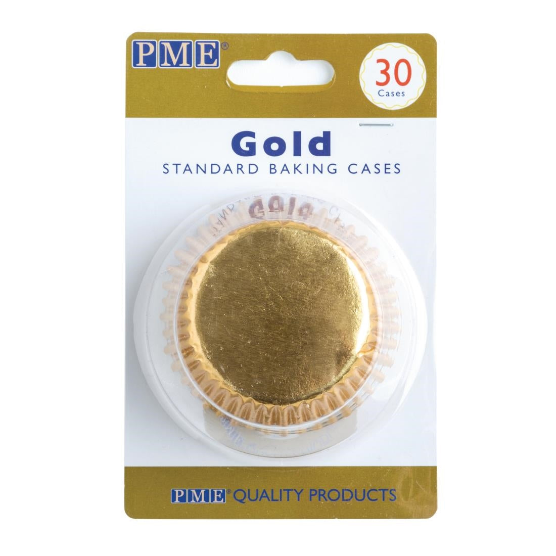 GE848 PME Cupcake Baking Cases Gold (Pack of 30) JD Catering Equipment Solutions Ltd