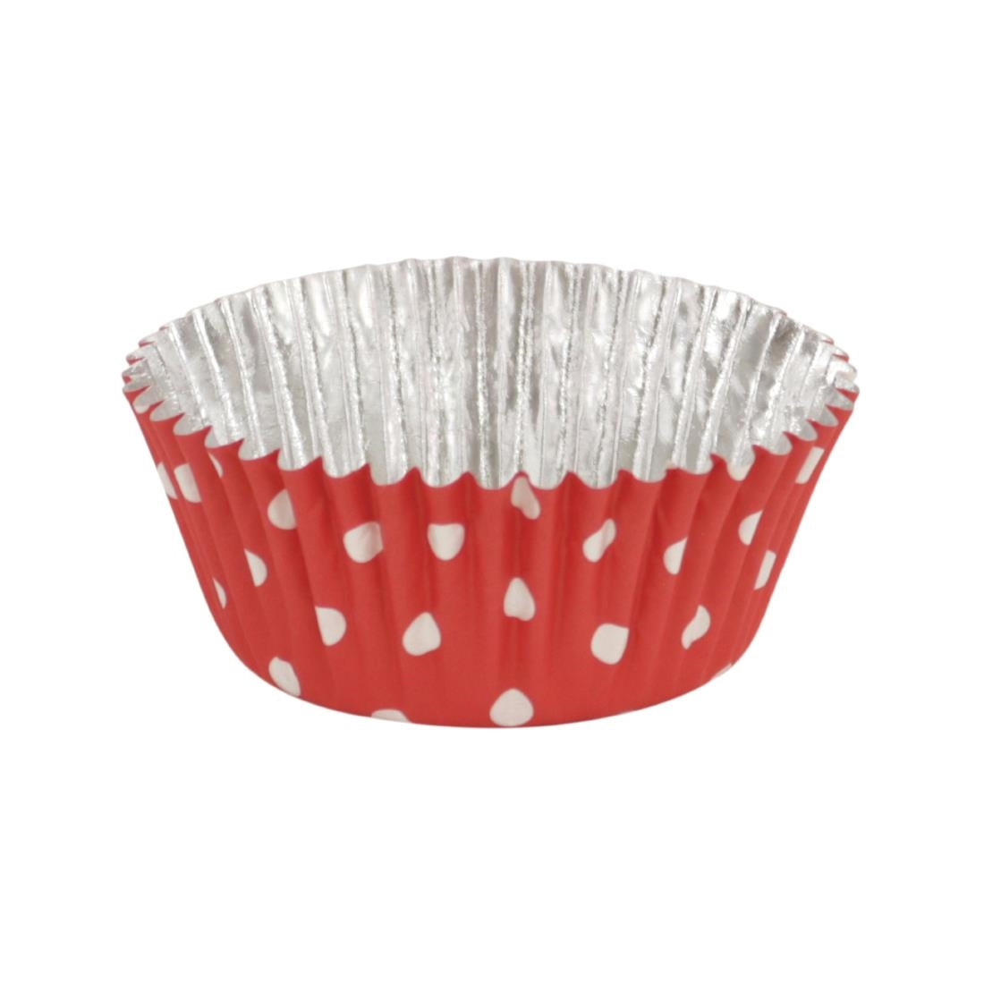 GE849 PME Cupcake Foil Lined Baking Cases Polka Dot (Pack of 30) JD Catering Equipment Solutions Ltd