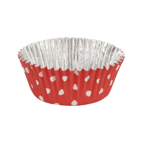 GE849 PME Cupcake Foil Lined Baking Cases Polka Dot (Pack of 30) JD Catering Equipment Solutions Ltd