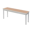 GE969 Gopak Enviro Indoor Beech Effect Dining Bench 3ft JD Catering Equipment Solutions Ltd