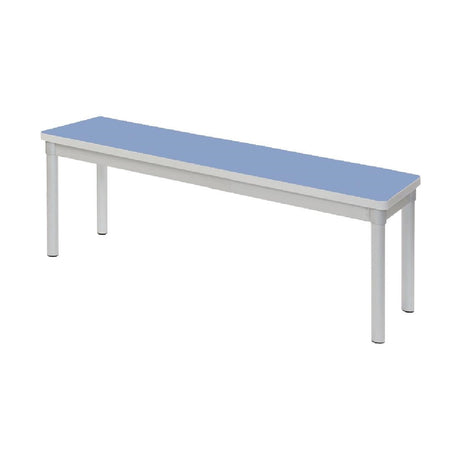 GE976 Gopak Enviro Indoor Campanula Blue Dining Bench 4ft JD Catering Equipment Solutions Ltd