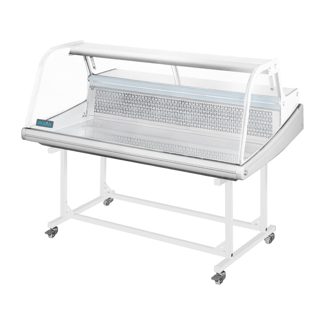 GE979 Polar Trolley Stand for G-Series Fish Display Serve Over Counter Fridge 255Ltr JD Catering Equipment Solutions Ltd