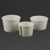 GF047 Vegware Compostable Hot Food Pots 455ml / 16oz (Pack of 500) JD Catering Equipment Solutions Ltd