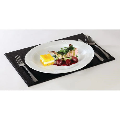 GF071 APS Melamine Platter Slate GN 1/2 - JD Catering Equipment Solutions Ltd