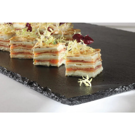 GF072 APS Melamine Platter Slate GN 1/3 - JD Catering Equipment Solutions Ltd