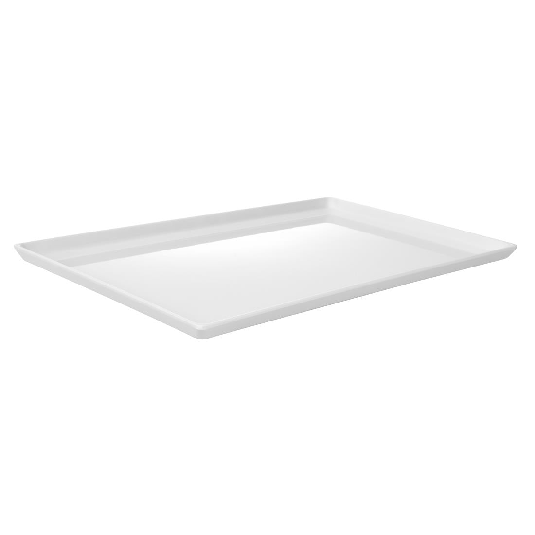 GF074 APS Float Melamine Tray White GN 1/1 JD Catering Equipment Solutions Ltd