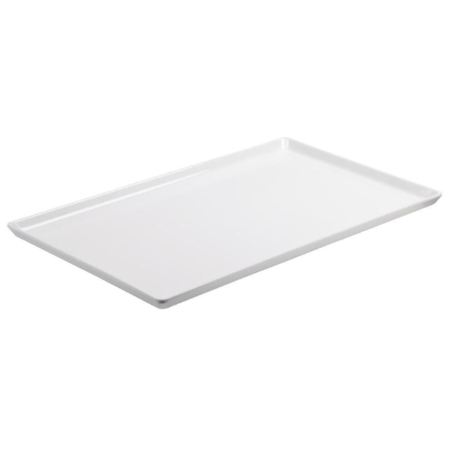 GF074 APS Float Melamine Tray White GN 1/1 JD Catering Equipment Solutions Ltd