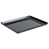 GF077 APS Float Melamine Tray Black GN 1/2 - JD Catering Equipment Solutions Ltd