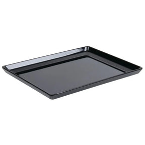 GF077 APS Float Melamine Tray Black GN 1/2 - JD Catering Equipment Solutions Ltd