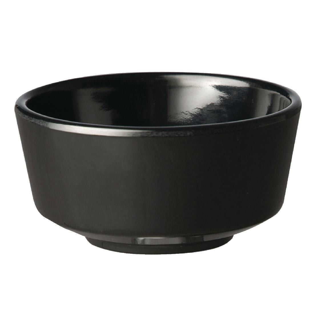 GF081 APS Float Black Round Bowl 2in JD Catering Equipment Solutions Ltd
