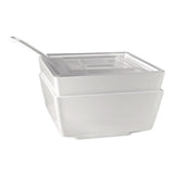 GF096 APS Float White Square Bowl 7in JD Catering Equipment Solutions Ltd