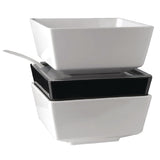 GF096 APS Float White Square Bowl 7in JD Catering Equipment Solutions Ltd