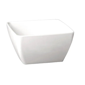 GF132 APS Pure Melamine White Square Mini Bowl - JD Catering Equipment Solutions Ltd