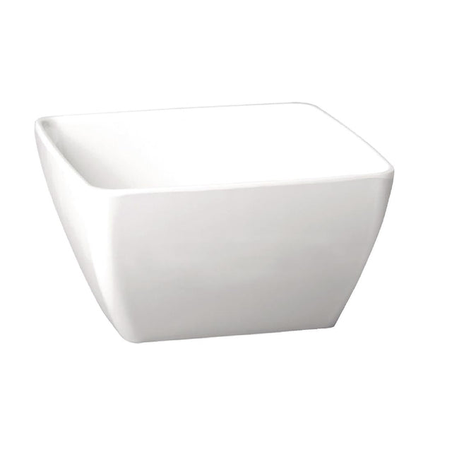 GF134 APS Pure Melamine White Square Bowl 125mm JD Catering Equipment Solutions Ltd