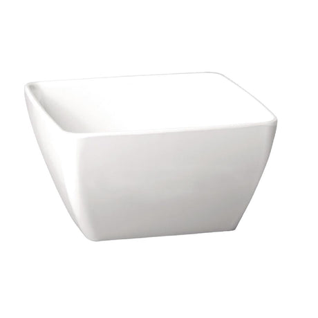 GF136 APS Pure Melamine White Square Bowl 190mm JD Catering Equipment Solutions Ltd