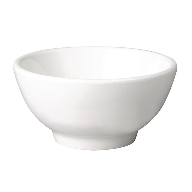 GF140 APS Pure Melamine White Round Mini Bowl 55mm JD Catering Equipment Solutions Ltd