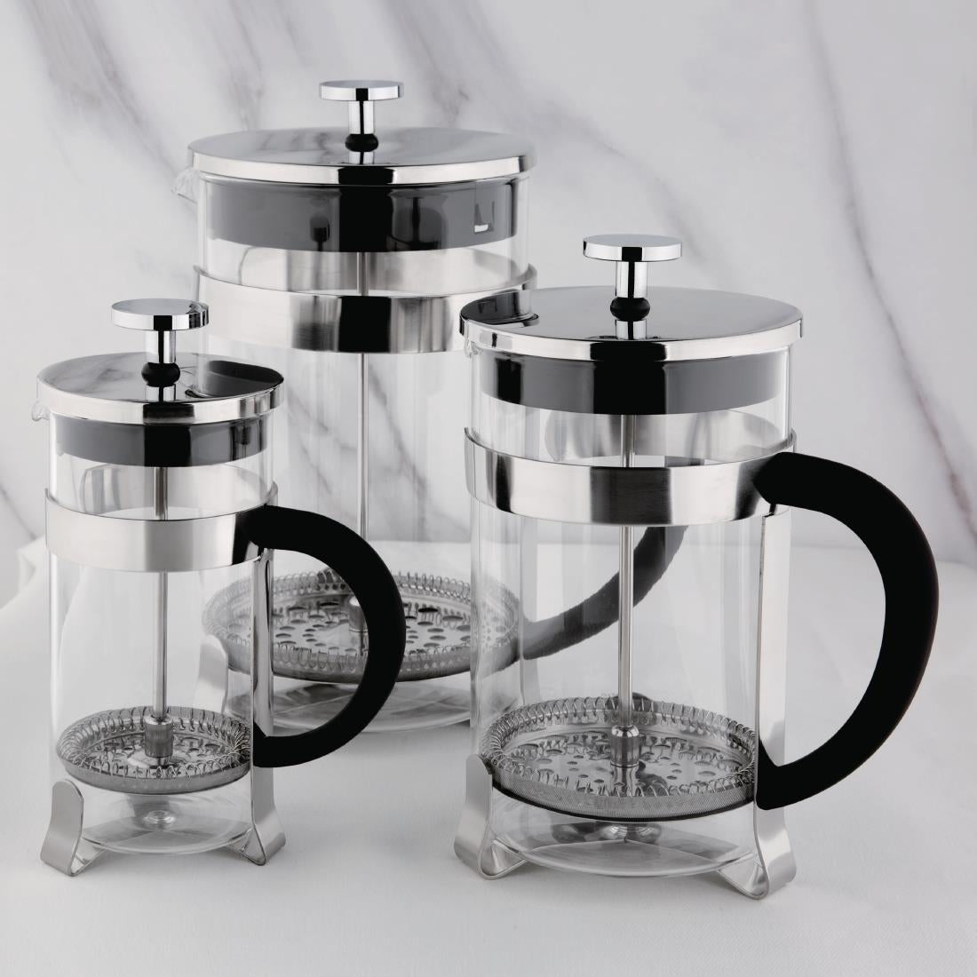 GF231 Olympia Contemporary Glass Cafetiere 6 Cup JD Catering Equipment Solutions Ltd