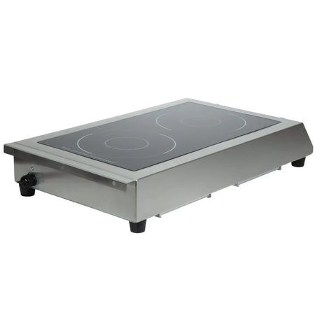 GF239 Buffalo Heavy Duty Double Induction Hob 7kW - JD Catering Equipment Solutions Ltd