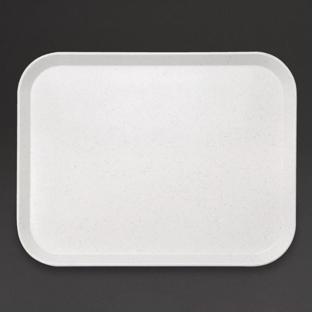 GF241 Kristallon Fibreglass Canteen Tray Light Granite 457mm JD Catering Equipment Solutions Ltd