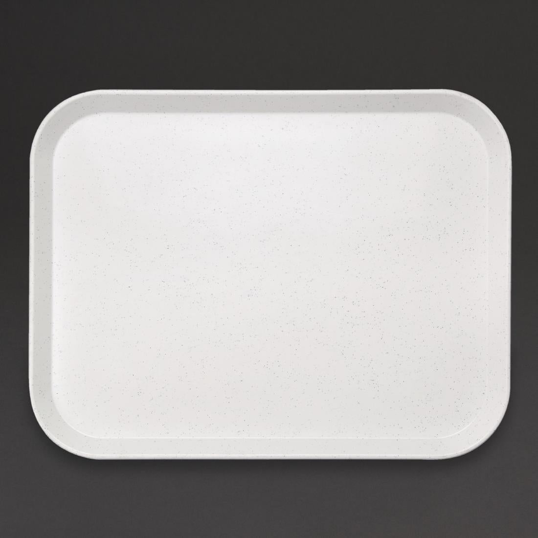 GF241 Kristallon Fibreglass Canteen Tray Light Granite 457mm JD Catering Equipment Solutions Ltd