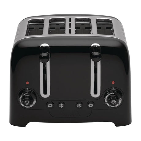 GF336 Dualit 4 Slice Lite Toaster Black 46205 JD Catering Equipment Solutions Ltd