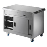 GF384 Lincat Panther Hot Cupboard and Plain Top P8P3PT - JD Catering Equipment Solutions Ltd