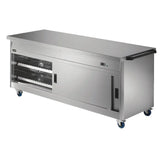 GF387 Lincat Panther Hot Cupboard and Plain Top P8P6PT - JD Catering Equipment Solutions Ltd