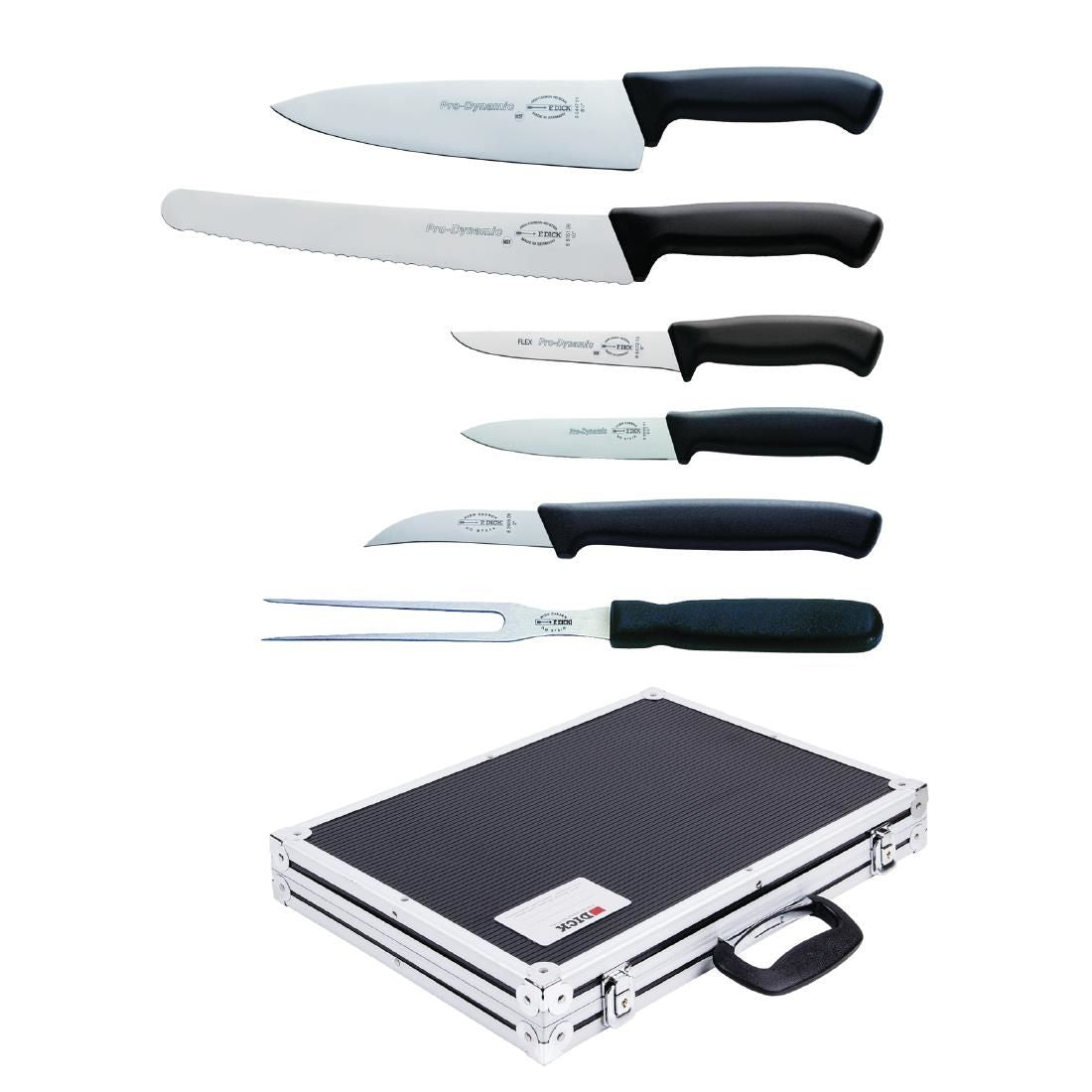 GF529 Dick 6 Piece Magnetic Knife Case Set JD Catering Equipment Solutions Ltd