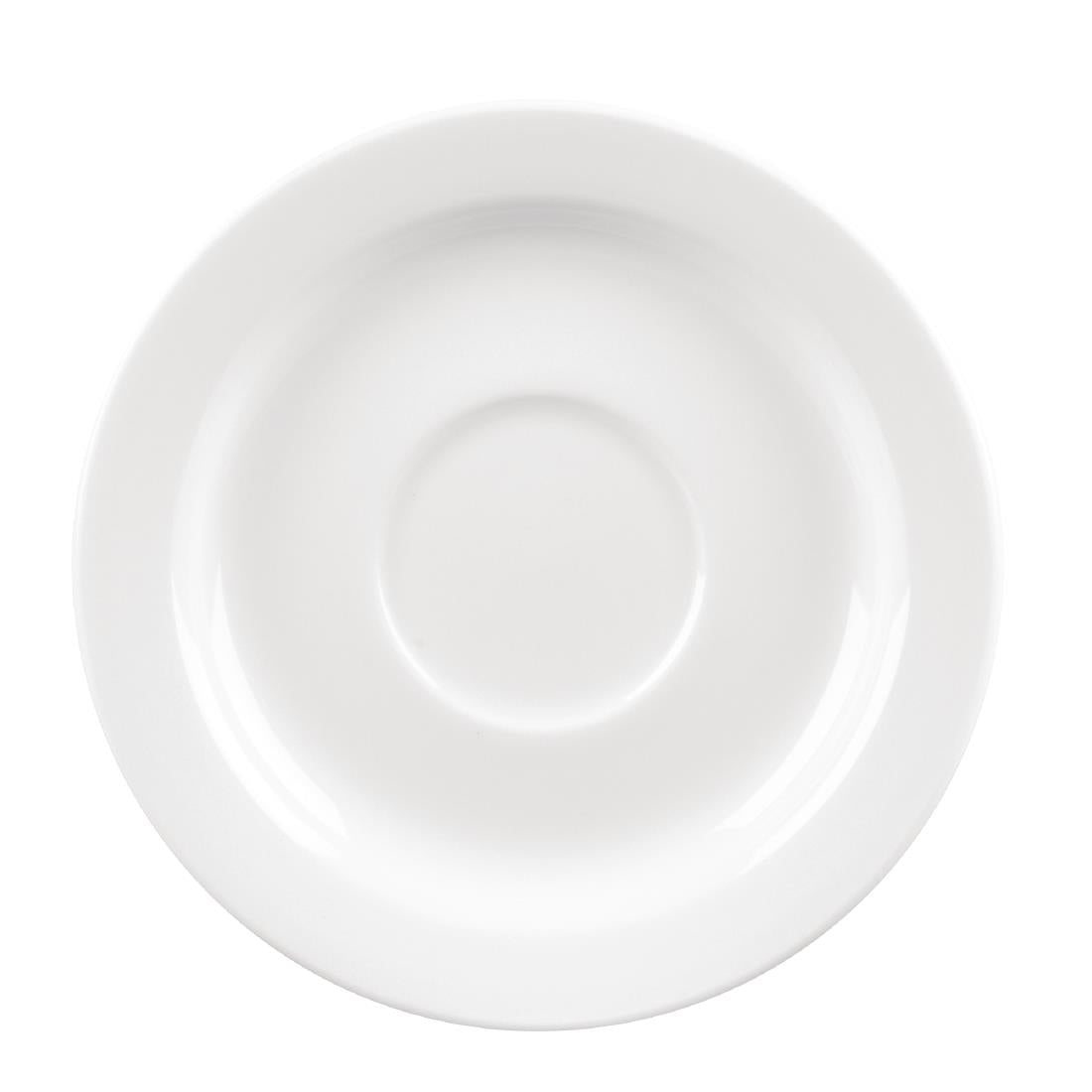 GF634 Churchill Profile Saucers 130mm (Pack of 12) JD Catering Equipment Solutions Ltd