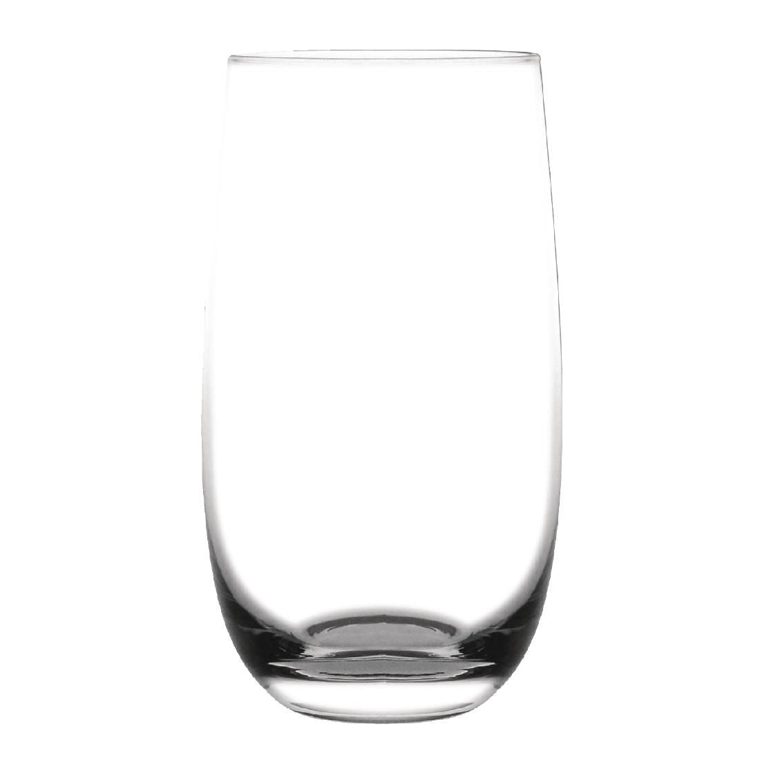 GF719 Olympia Rounded Crystal Hi Ball Glasses 390ml (Pack of 6) JD Catering Equipment Solutions Ltd