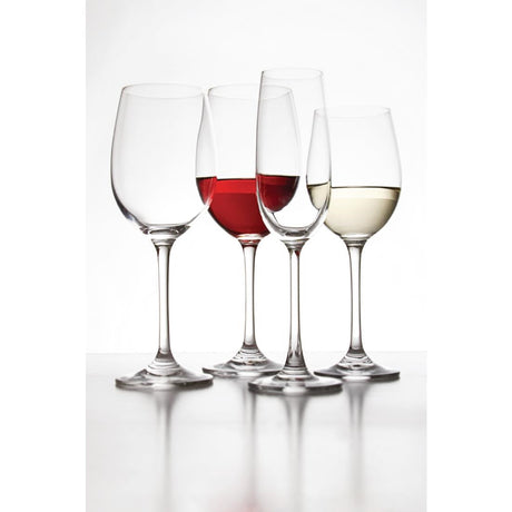 GF727 Olympia Modale Crystal Wine Glasses 395ml (Pack of 6) JD Catering Equipment Solutions Ltd